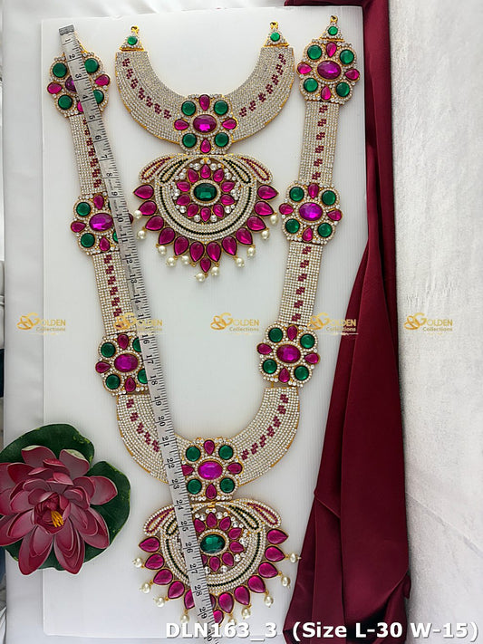 Pearls Of Perfection Long Harams With Pearl Accents Dln 163_2