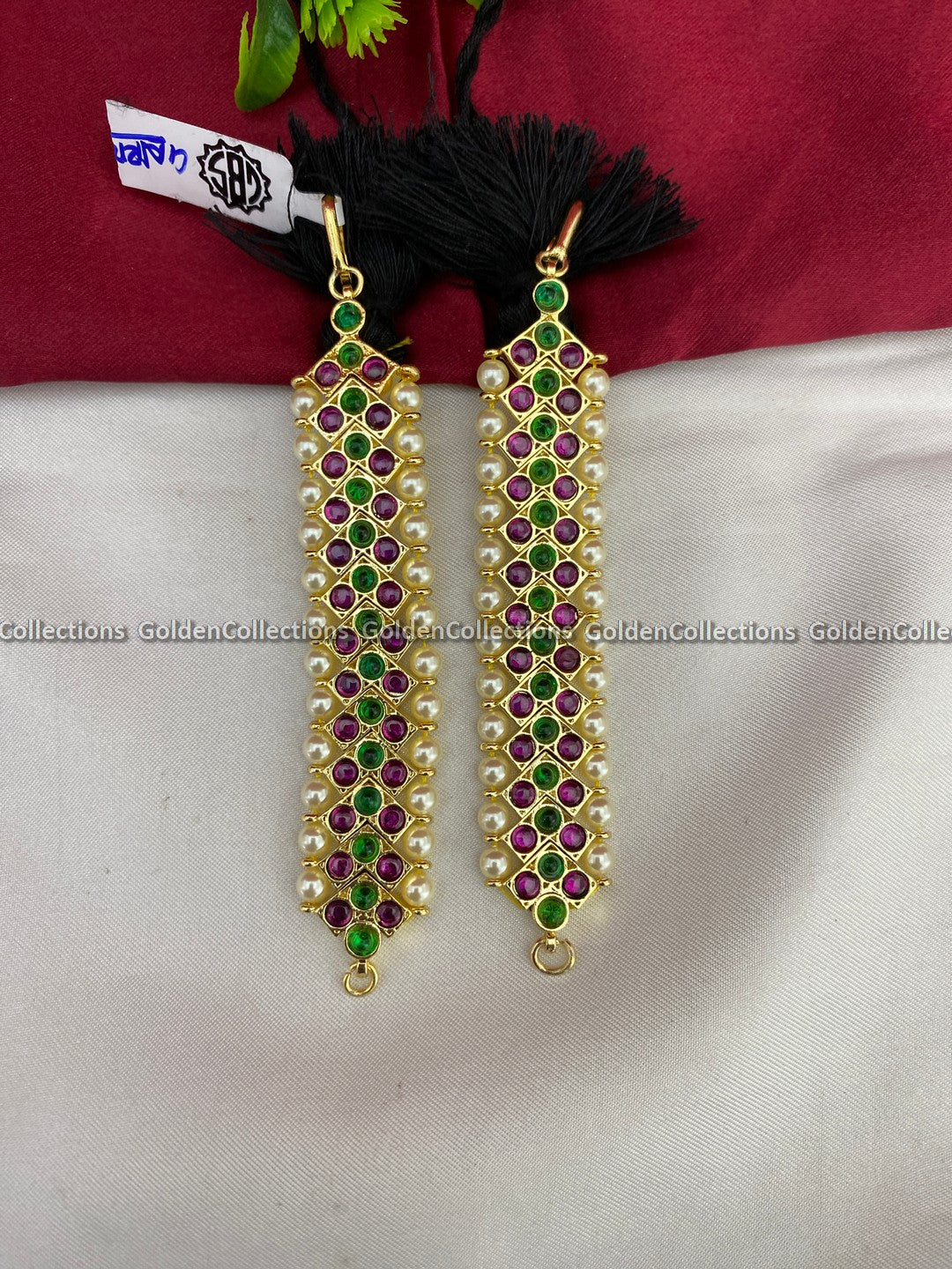 Shop Bharatanatyam Kemp Matil Classic Jewellery Color: Kemp Style: Matil Image 4