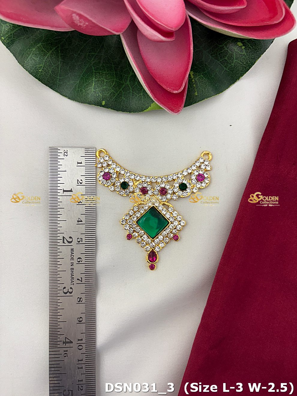 short necklace for deity goldencollections dsn 031_3