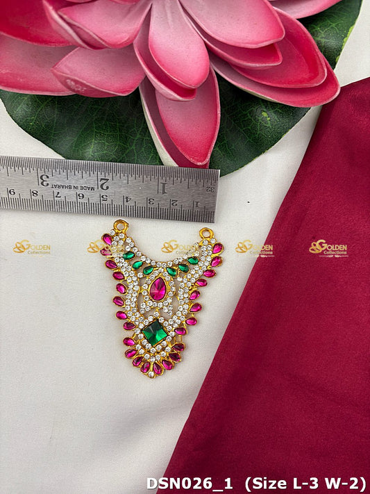 temple deity short necklace goldencollections dsn 026_2