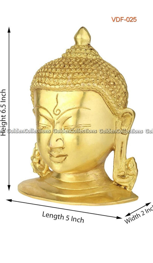 Varalakshmi Ammavari Brass Face - Stone Decorative For Pooja 8