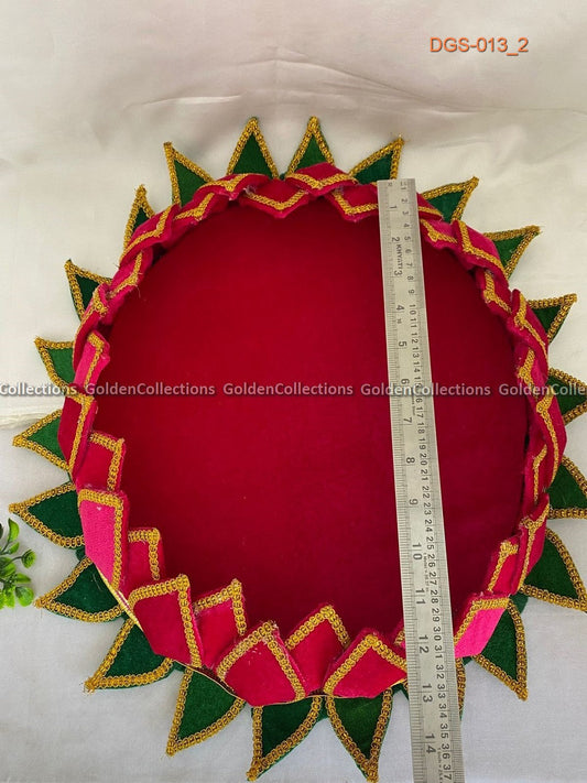Varalakshmi Pink Lotus Kamal Asanam for Goddess Alangaram DGS-013 2