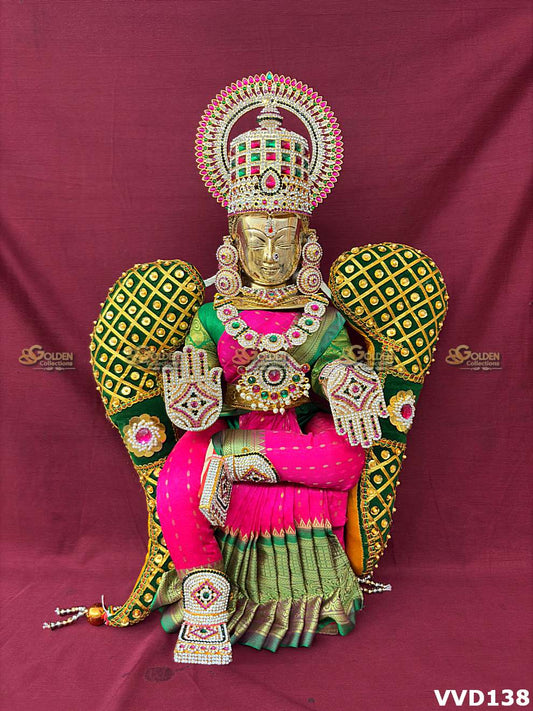 Varalakshmi Amman Idol Full Set VVD138 for Varalakshmi Vratham pooja image 2