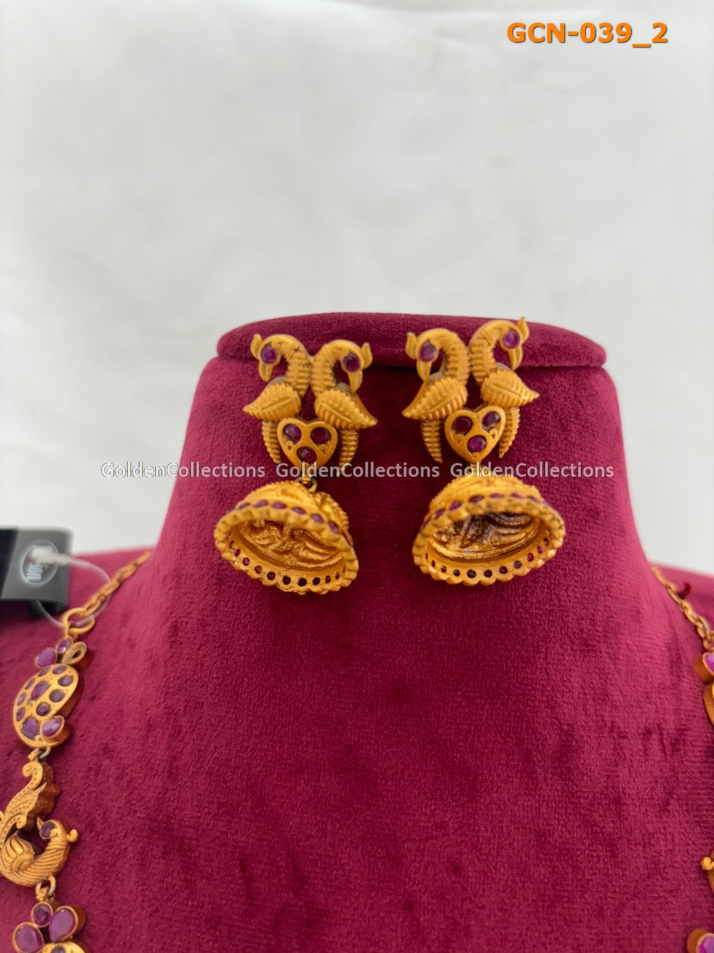 Wedding Gold Plated Necklace Design : Costume Jewelry Necklace GoldenCollections 3