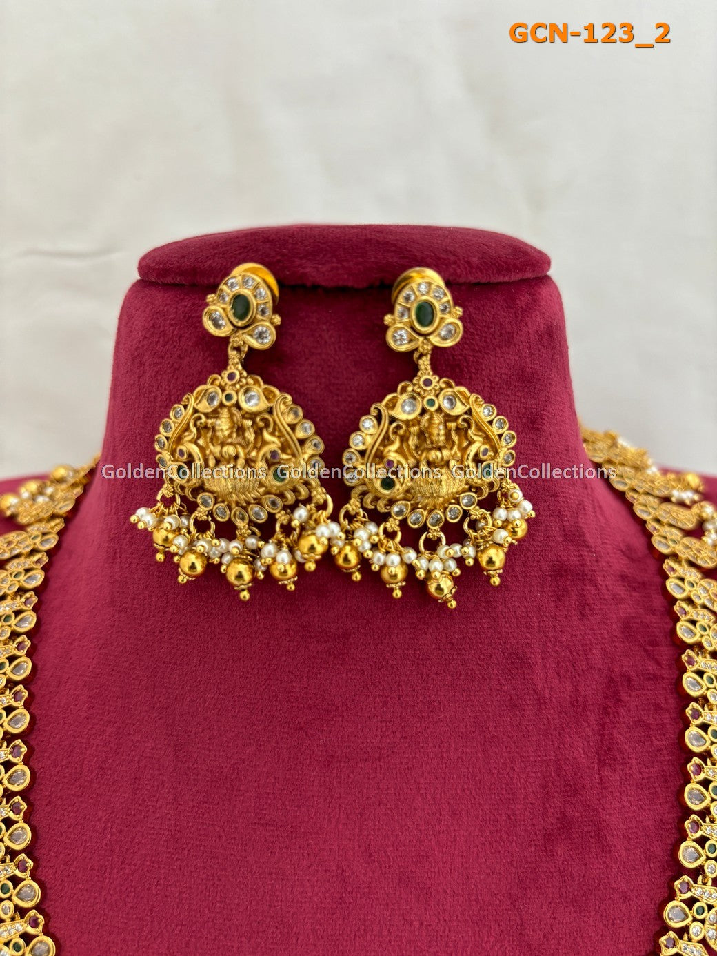 Wedding Necklace Gold Plated : Top Trending Necklaces GoldenCollections 3