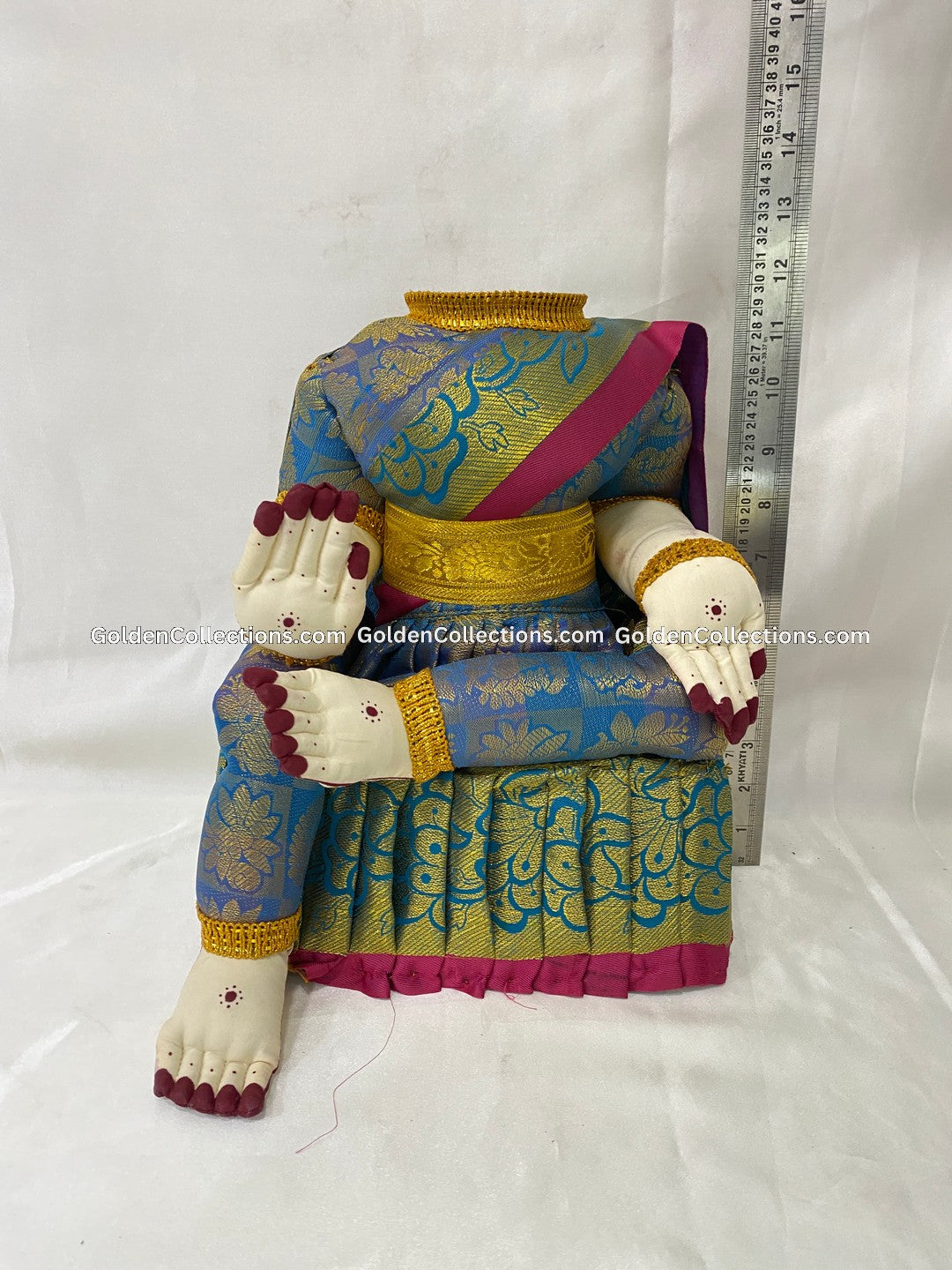 Varalakshmi Amman Idol Full Set 12 in Blue VVD029 for Varalakshmi Vratham pooja image 2