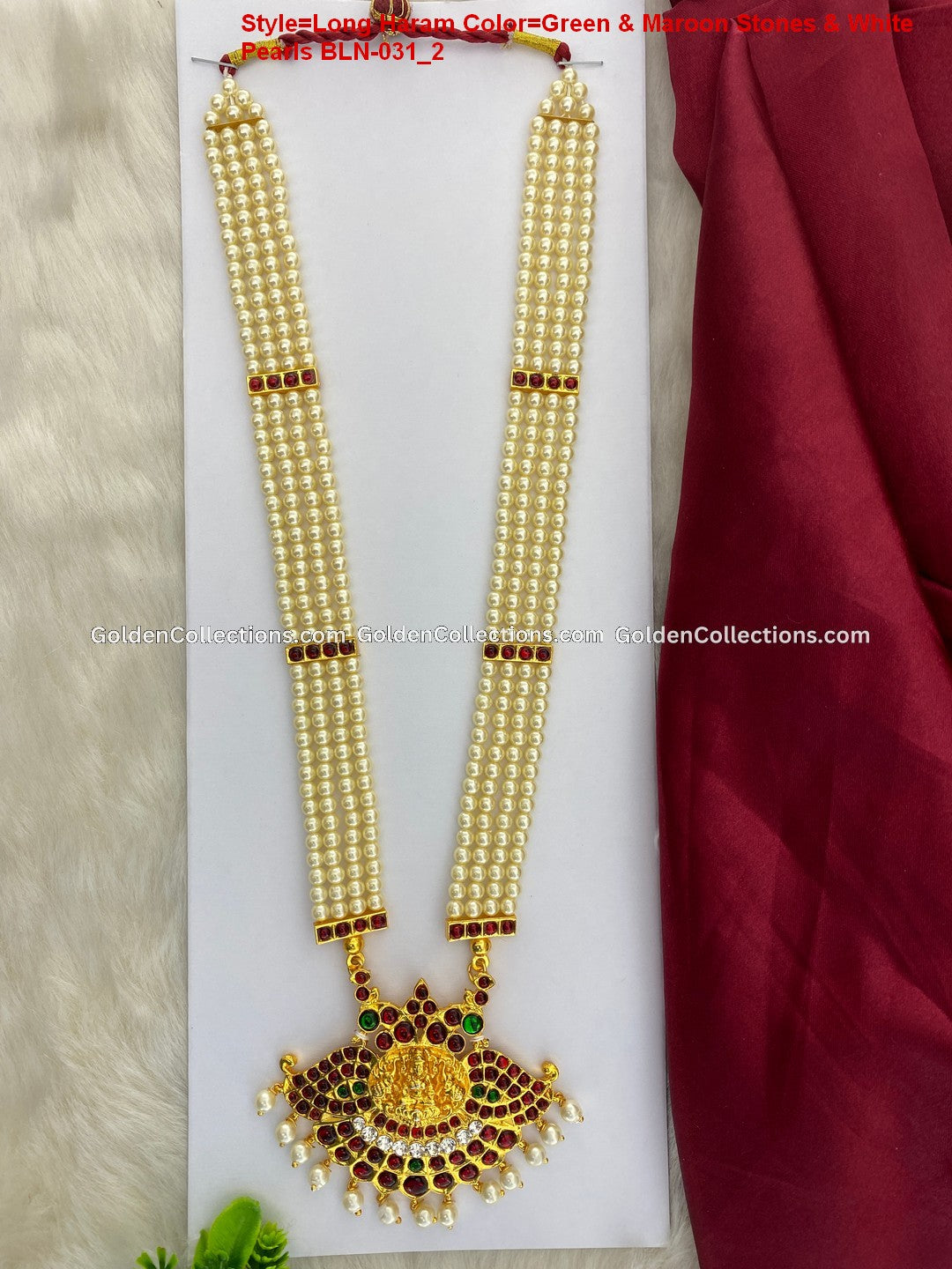 Bharatanatyam Long Necklace - Adorn Yourself with Grace BLN-031 2