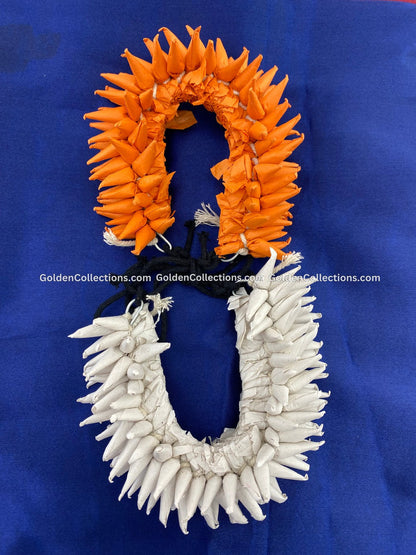 Bharatanatyam flower hair adornments - GoldenCollections 2