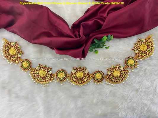 Bharatanatyam waist belt - GoldenCollections BWB-018