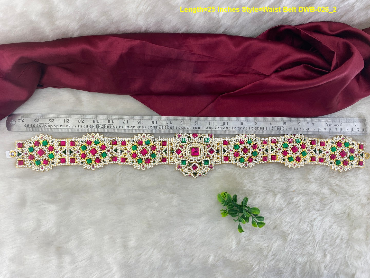 Decorative Kamarband for Goddess Idols-Explore Divine Elegance - DWB-026 2