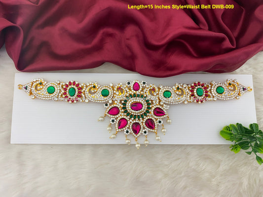 Decorative Waist Belt for Religious Idols-Graceful Adornments - DWB-009