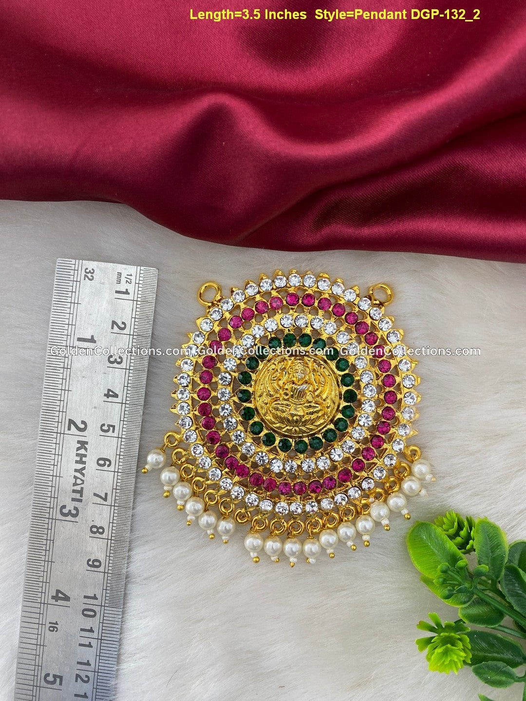 Deity Locket Necklace - Divine Adornments for Devotion DGP-132 2
