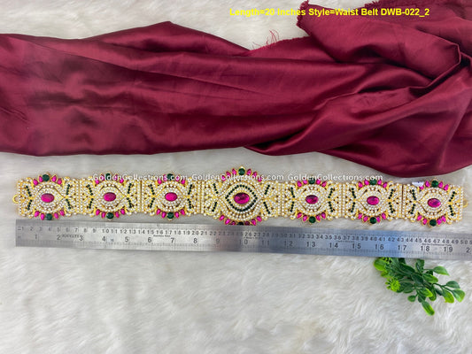 Deity Waist Garland-Symbolic Ornaments for Worship - DWB-022 2