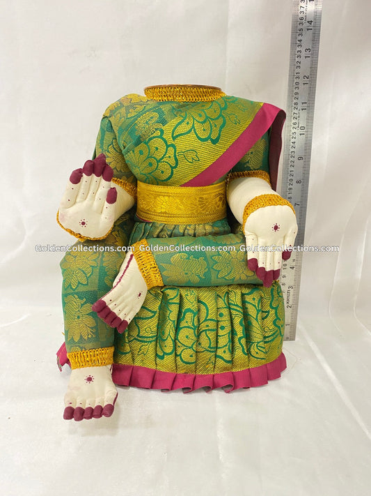 Divine Varalakshmi Idol with Jewellery - VVD-048 2