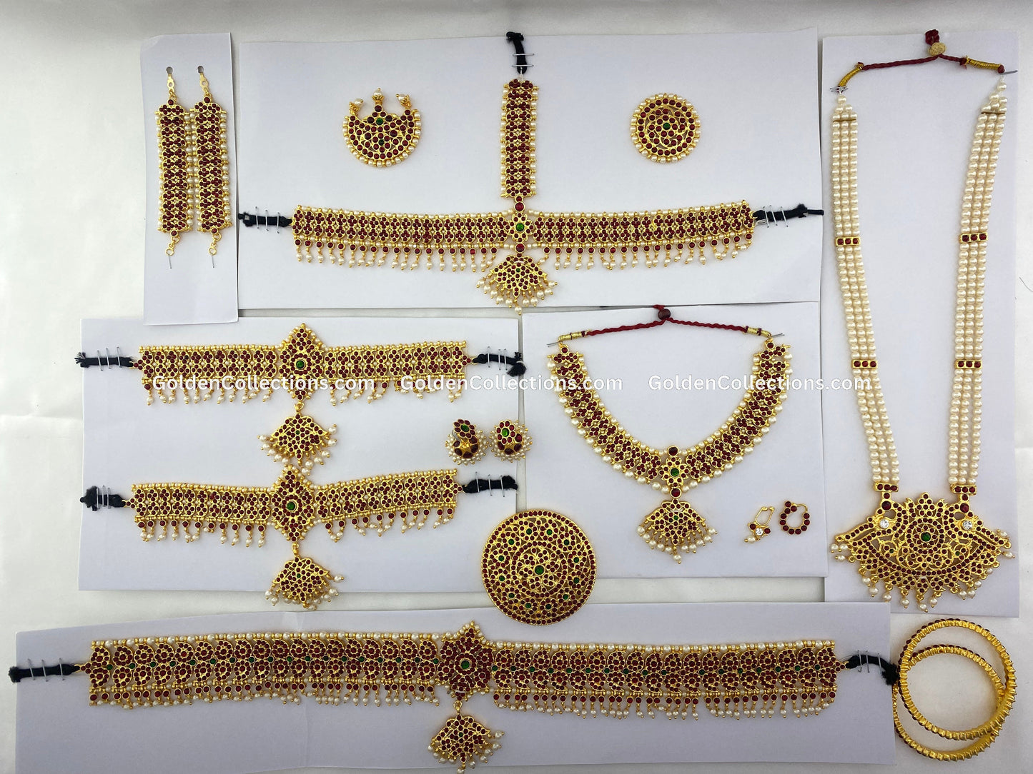 bharatanatyam jewellery set