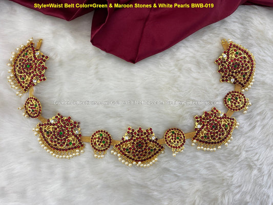 Kamarband for Bharatanatyam - GoldenCollections BWB-019