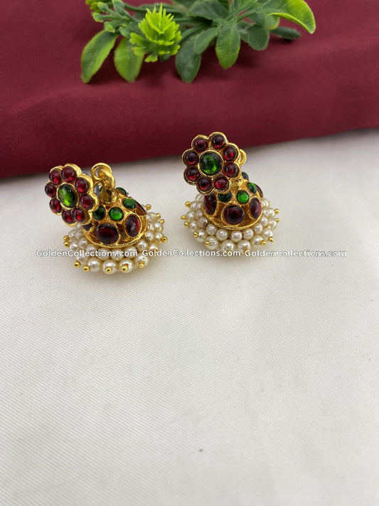 Khundan Earrings Goldencollections Bje005