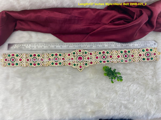 Ornamental Waistband for Deity Statues-Traditional Beauty - DWB-025 2