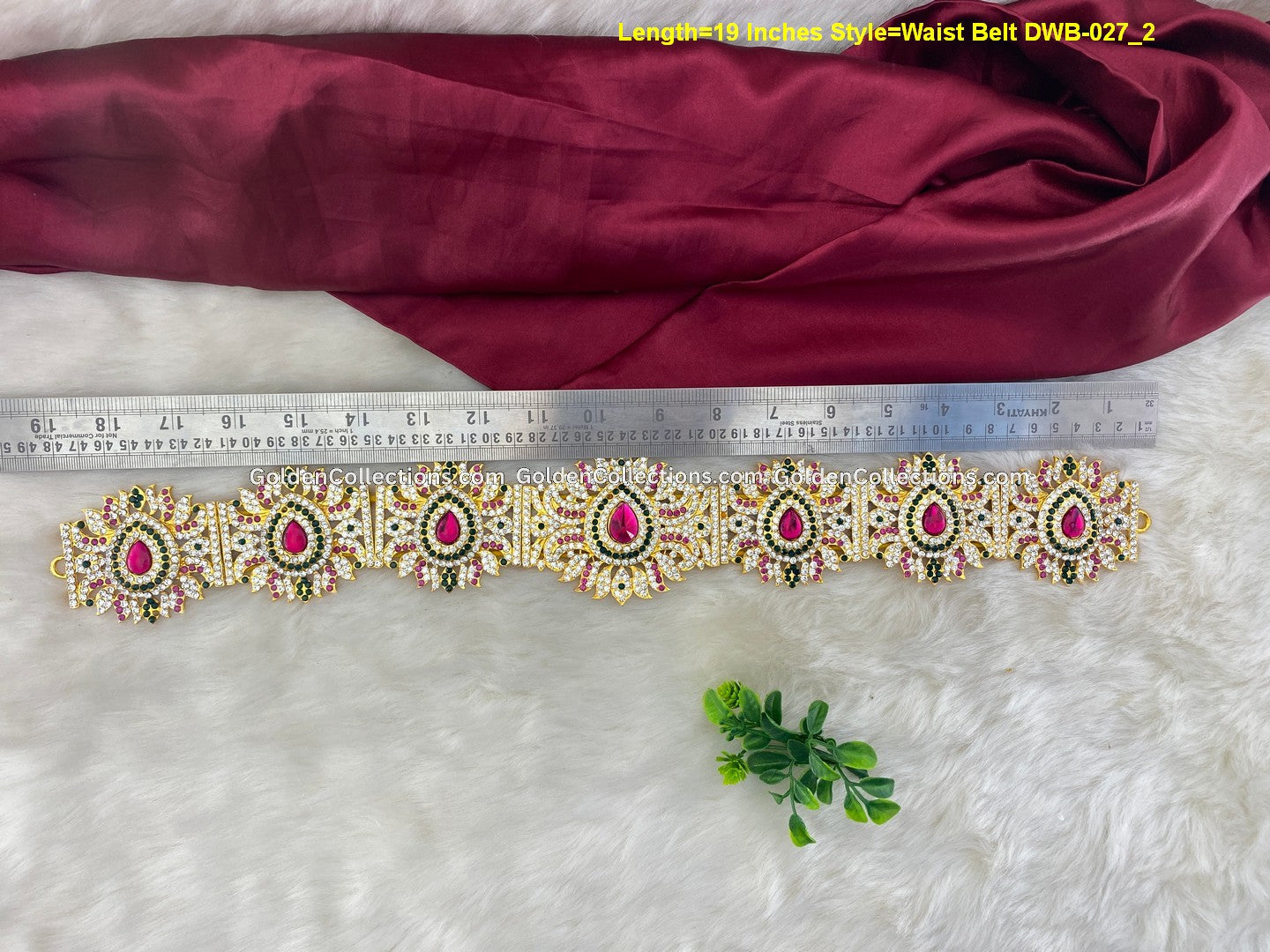 Sacred Deity Waist Jewelry-Enhance Divine Presence - DWB-027 2
