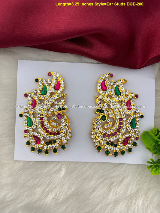 Sacred ear ornaments for idols - GoldenCollections DGE-200