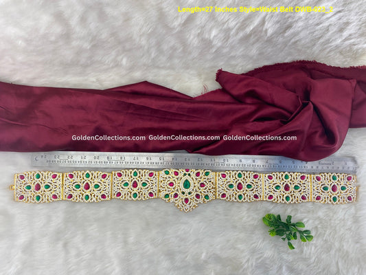 Temple Deity Hip Chain-Sacred Accessories for Divine Statues - DWB-023 2