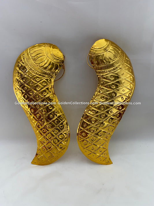 Vagamalai Thomala - Varalakshmi Idol Decoration Items Gold DVT-008 2