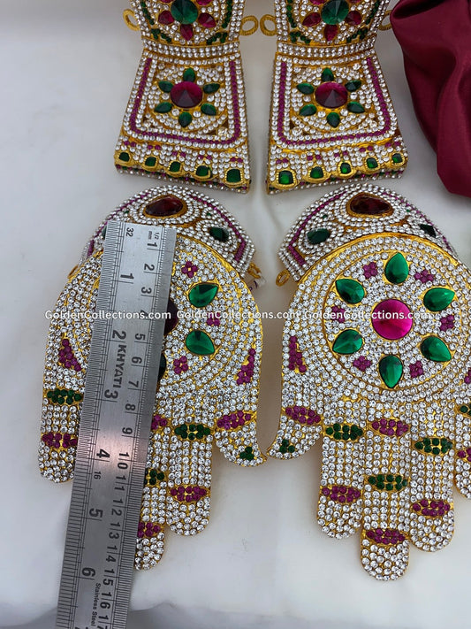 Varalakshmi Stone Hastham and Padam GoldenCollections VHL-011 2