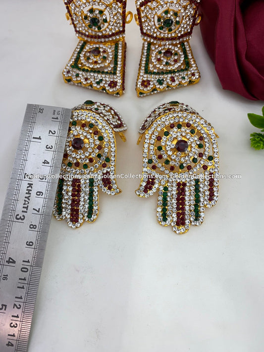 Varalakshmi Stone Hastham and Padam GoldenCollections VHL-012 2