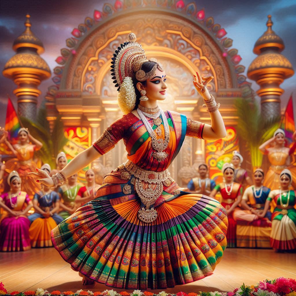 golden bharatanatyam dress Gold Bharatanatyam Costume