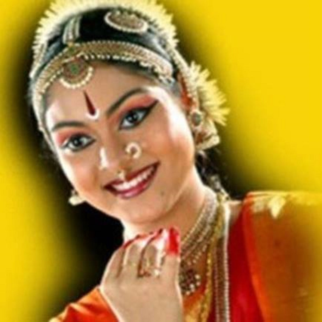 Golden Bharatanatyam Jewelry Set for Traditional Indian Dance- GoldenCollections