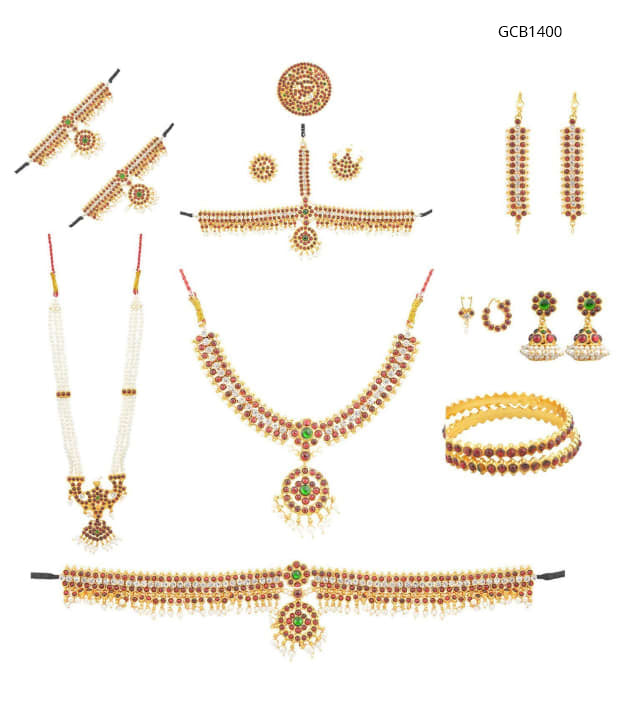 Bharatnatyam Dance Jewellery Kids Collection