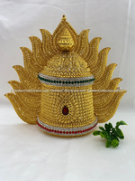 Deity Gold Plated God Goddess Crown by GoldenCollections
