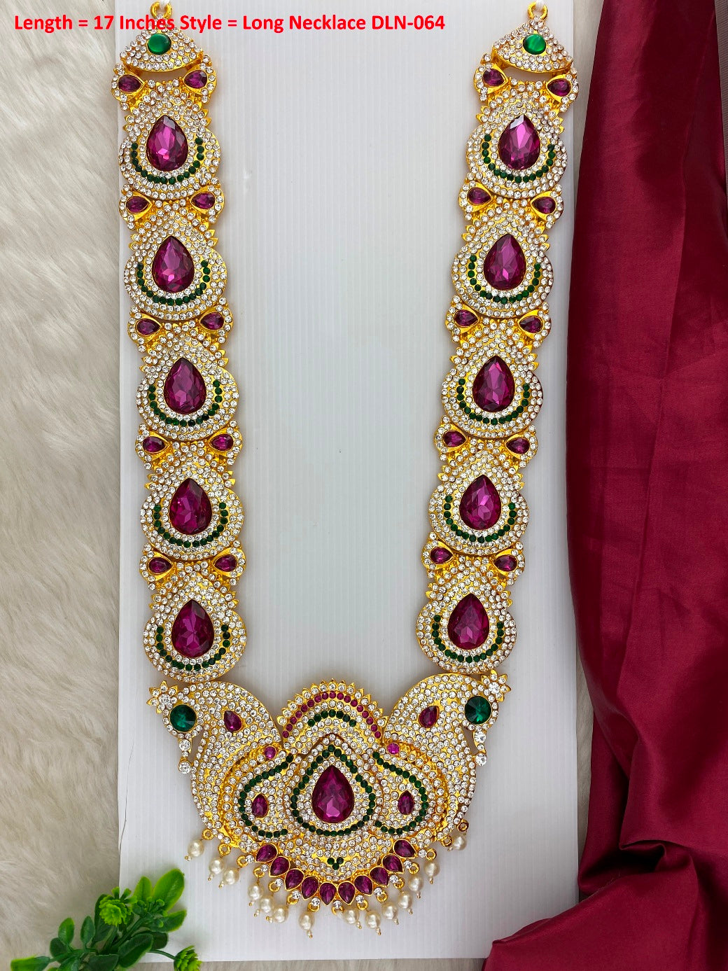 Ammavaru-Indian-God-Jewellery-Long-Haram-DLN-064