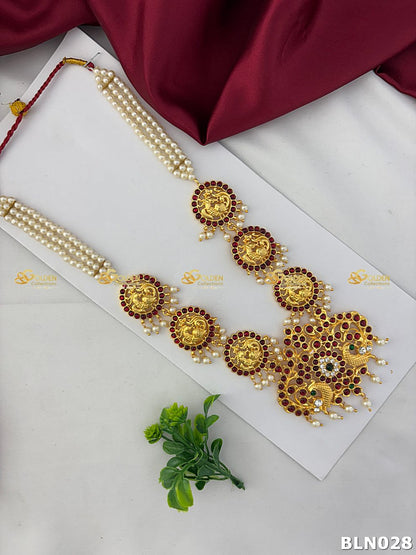 Authentic Bharatanatyam Long Harams BLN028