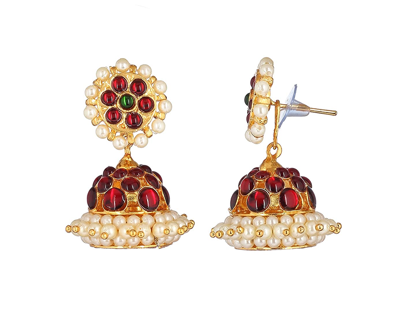 Bharatanatyam Indian Gold Necklace Jewelry