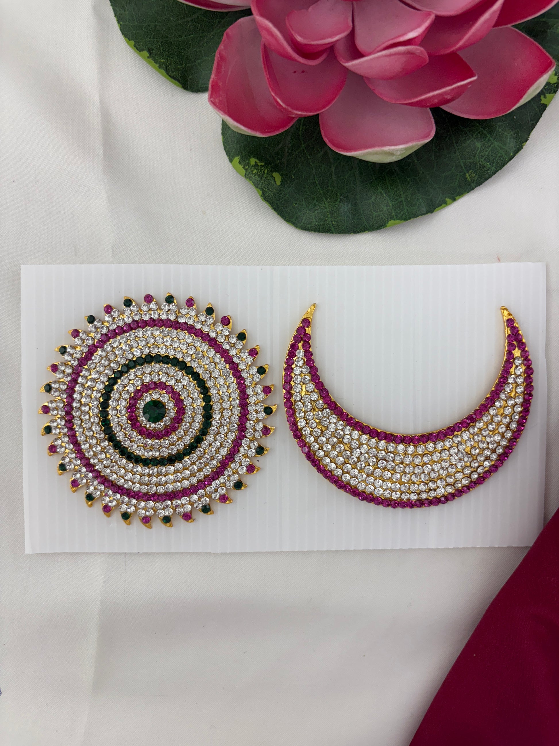 Temple Surya Moon Head Jewellery Dsm007 Image 1