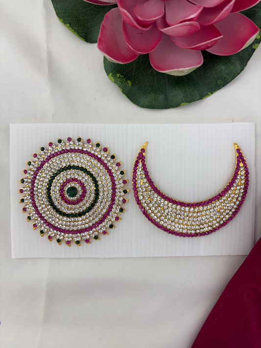 Temple Surya Moon Head Jewellery Dsm007 Image 1