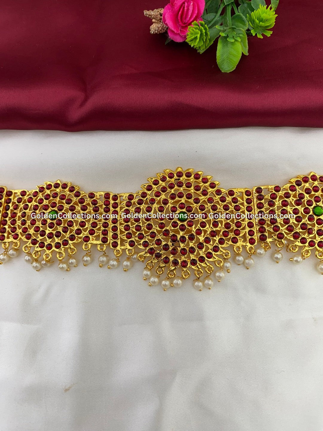 Elegant Bharatanatyam Hip Belt  Classical Dance Accessories Bwb003 2