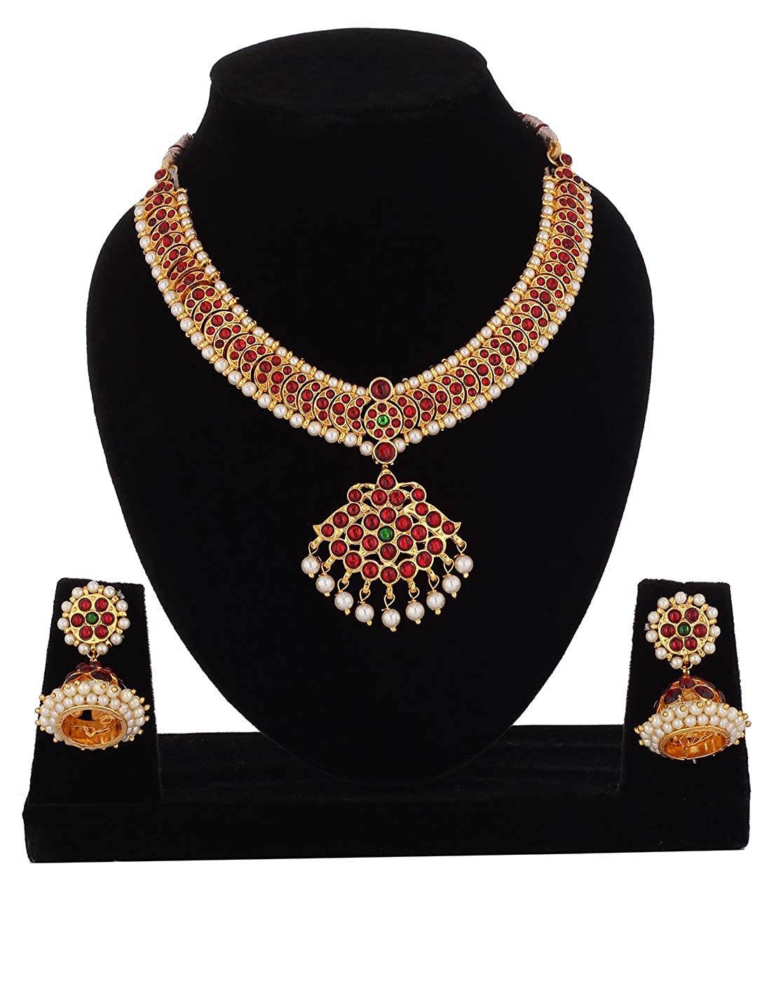 Euphoria Bharatanatyam short Necklace Goldencollections