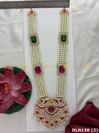 Deity 1 Step Long Haram DLN130 deity long haram measurement photo showing ruler or tape length and width reference