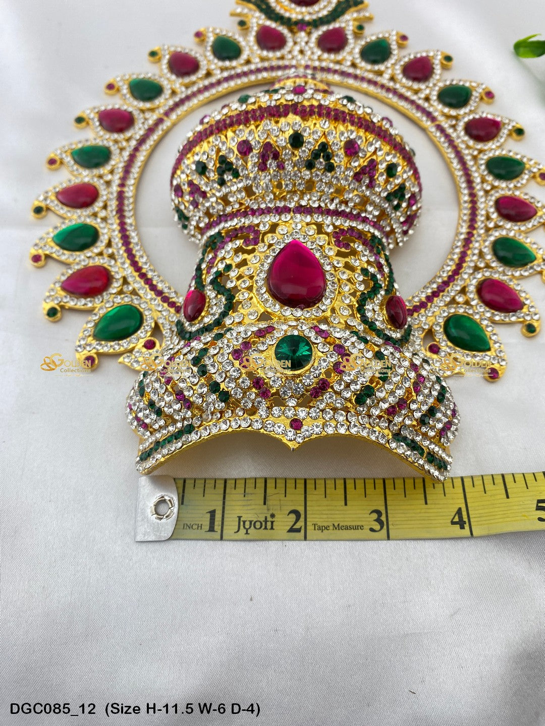 Deity Arch Stone Crown DGC085 deity crown image 12
