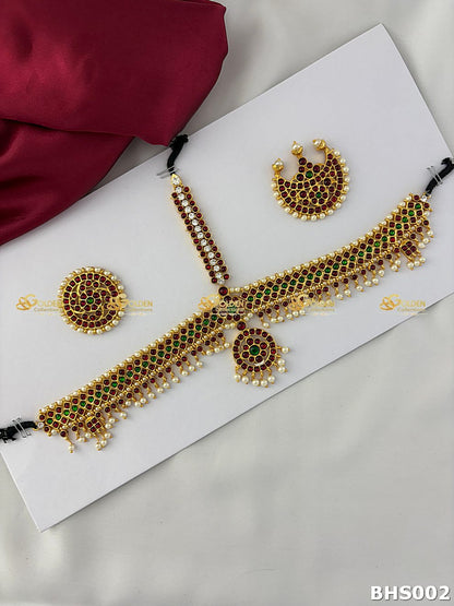 Kempu Headset Nethichutti - Classical Dance Accessories BHS-002