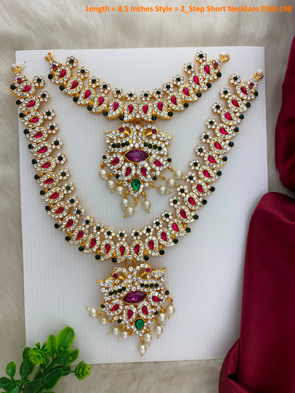Traditional God Jewellery - Divine Deity Short Necklace - DSN-198