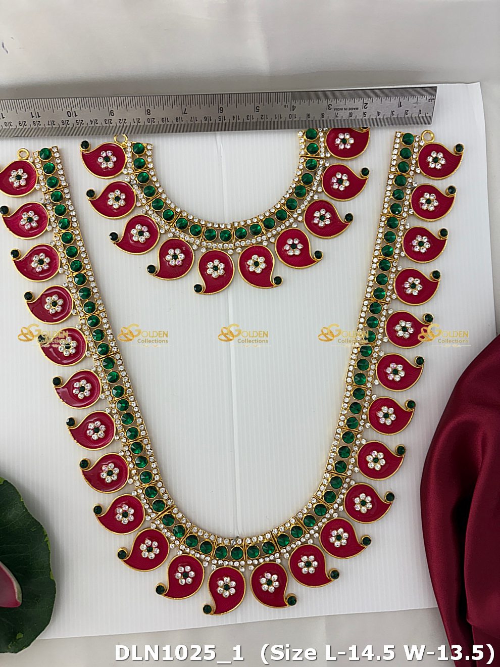 Amman Jewellery Set Exquisite Ornaments Goldencollections_2