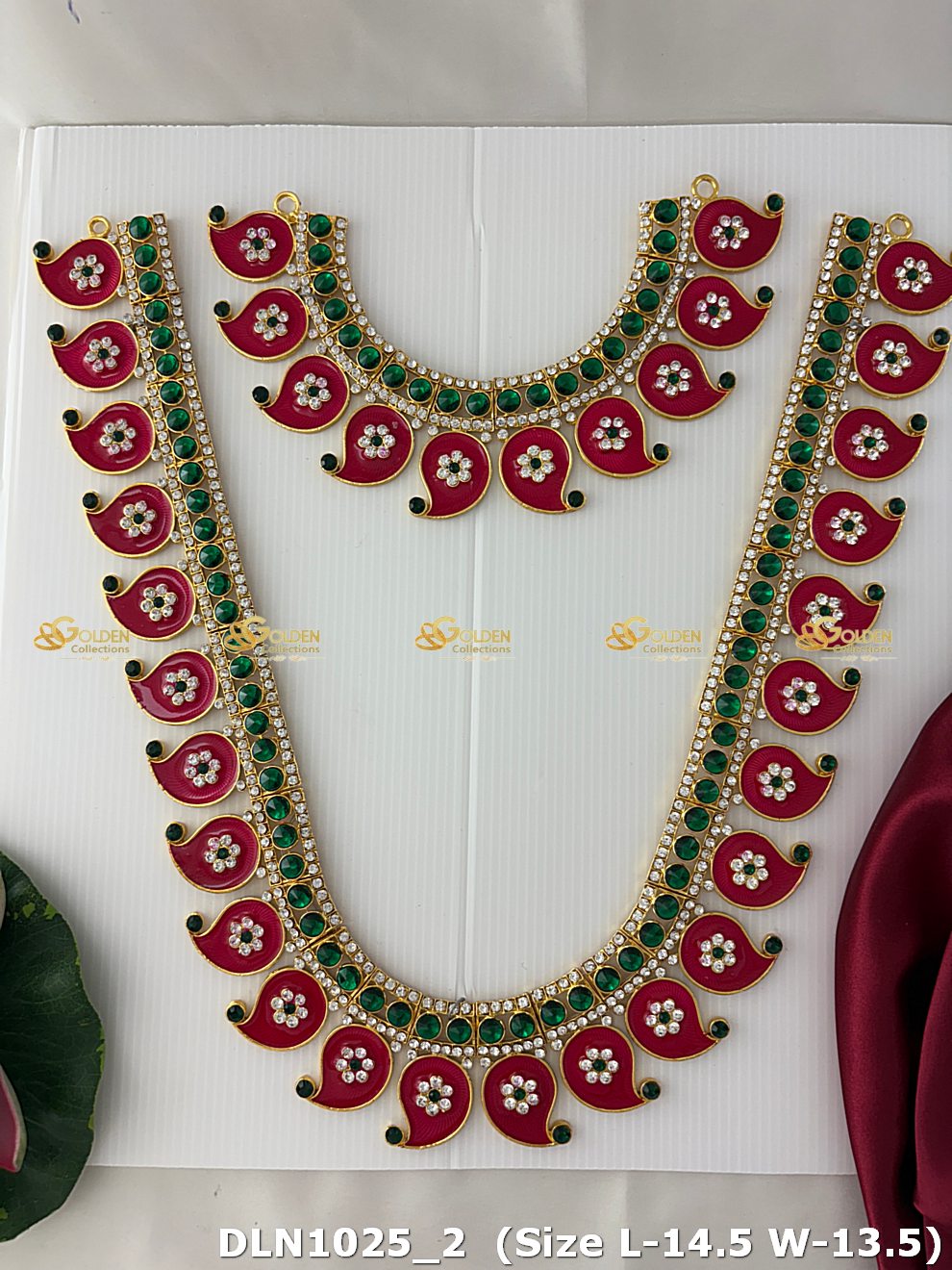 Amman Jewellery Set Exquisite Ornaments Goldencollections_1