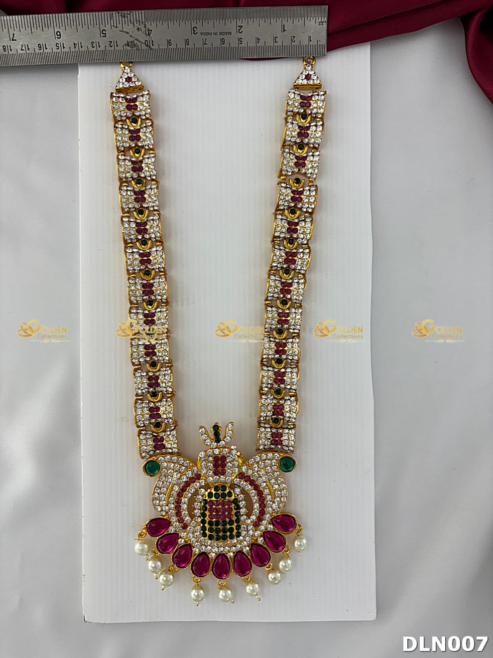 Amman Temple Jewellery Online - GoldenCollections DLN-007-1