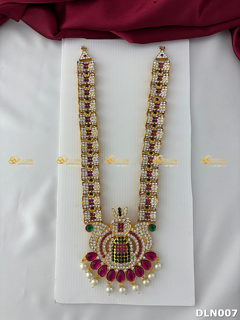 Amman Temple Jewellery Online - GoldenCollections DLN-007