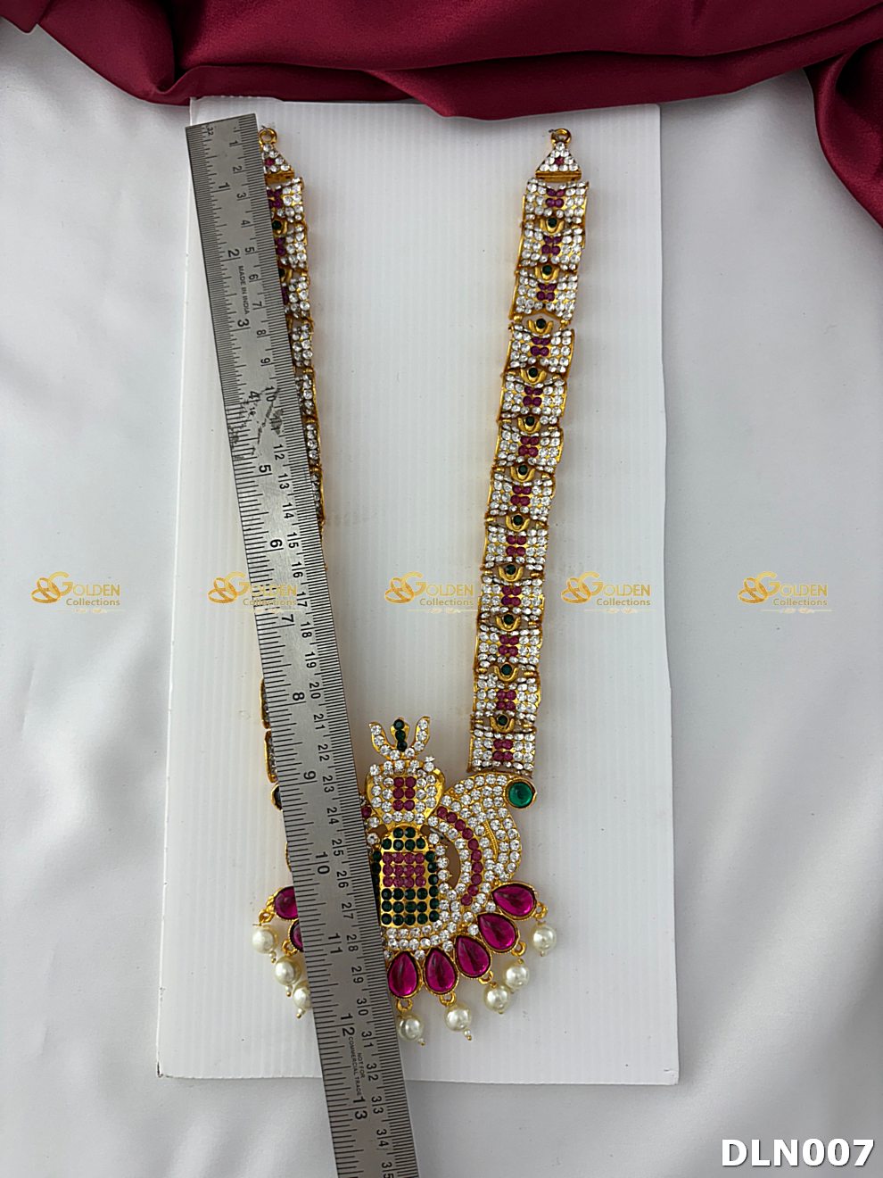 Amman Temple Jewellery Online - GoldenCollections DLN-007-2