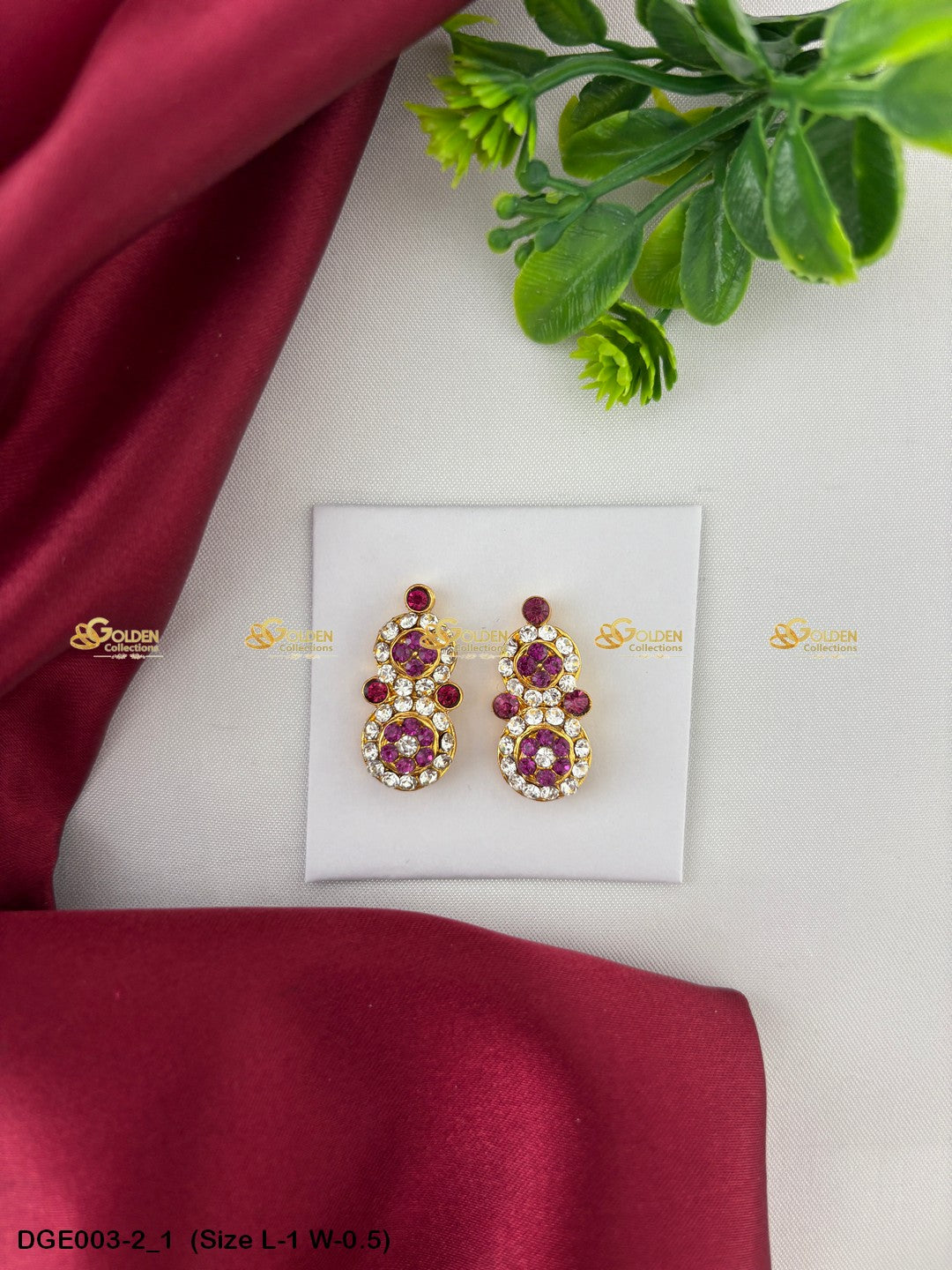Deity Round Earrings DGE003 deity earrings image 7