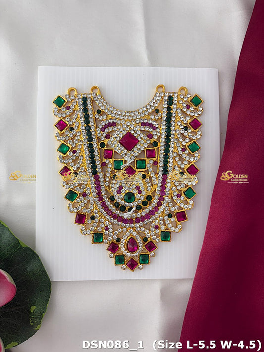 ammavaru indian god jewellery short haram dsn 086_1